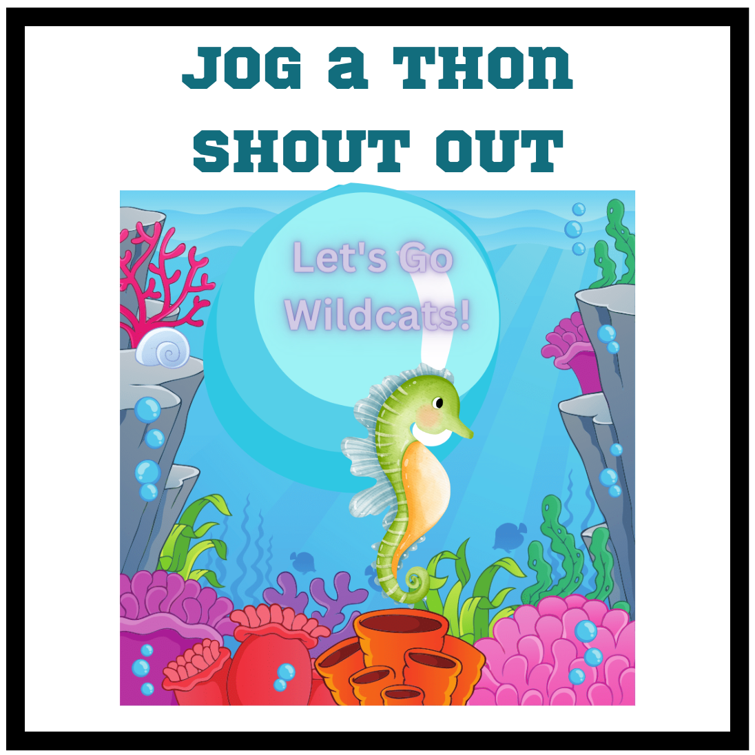 JogAThon Shout Out